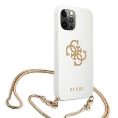 Чехол Guess GUHCP12MLSC4GWH для iPhone 12/12 Pro 6.1'' цена и информация | Чехлы для телефонов | pigu.lt