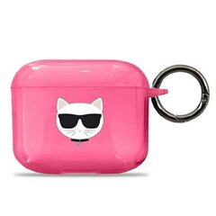 Karl Lagerfeld KLA3UCHFP AirPods 3 kaina ir informacija | Ausinės | pigu.lt