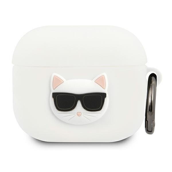 Karl Lagerfeld KLACA3SILCHWH AirPods 3 kaina ir informacija | Ausinės | pigu.lt