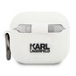 Karl Lagerfeld KLACA3SILCHWH AirPods 3 kaina ir informacija | Ausinės | pigu.lt