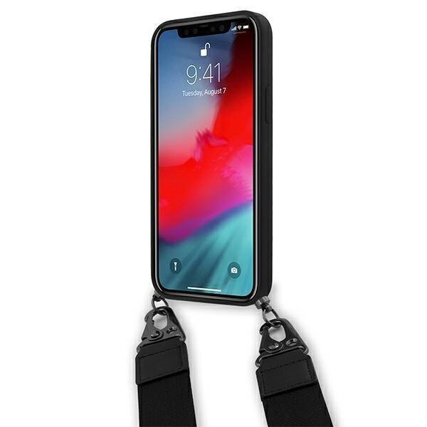 Ferrari FESTRAHCP12MBK iPhone 12/12 Pro 6,1 &quot;black On Track Silicone strap цена и информация | Telefono dėklai | pigu.lt