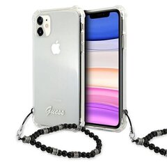 Чехол Guess GUHCN61KPSBK для iPhone 11 6.1'' цена и информация | Чехлы для телефонов | pigu.lt