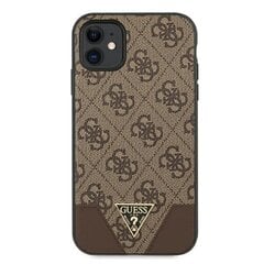 Guess GUHCN61PU4GHBR skirtas Apple iPhone 11 6.1", rudas kaina ir informacija | Guess Originalios dovanos | pigu.lt