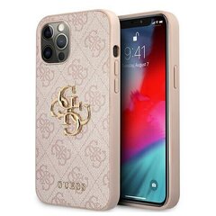 Guess GUHCP12M4GMGPI для iPhone 12/12 Pro, розовый цена и информация | Чехлы для телефонов | pigu.lt