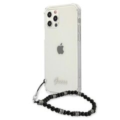 Telefono dėklas Guess GUHCP12MKPSBK iPhone 12/12 Pro 6.1'' kaina ir informacija | Telefono dėklai | pigu.lt