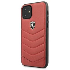 Telefono dėklas Ferrari FEHQUHCN61RE iPhone 11 kaina ir informacija | Telefono dėklai | pigu.lt