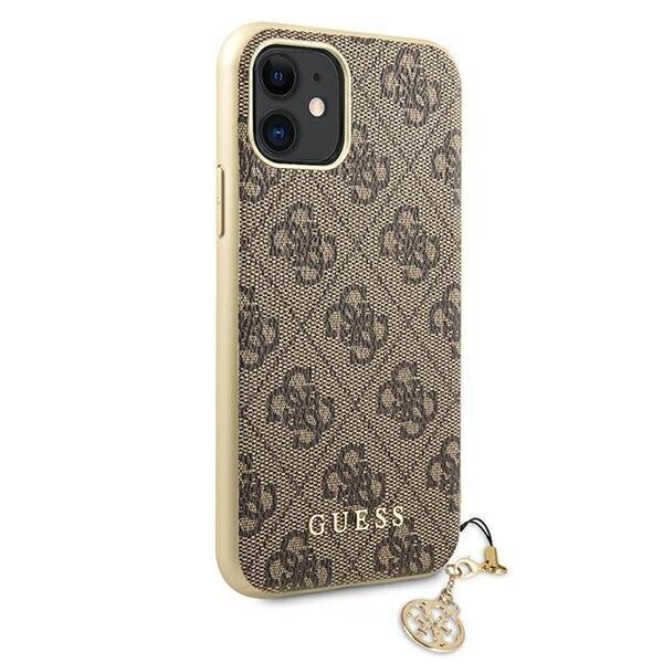 Guess GUHCN61GF4GBR skirtas iPhone 11, rudas kaina ir informacija | Telefono dėklai | pigu.lt