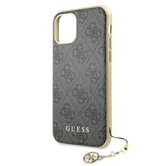 Чехол Guess GUHCN61GF4GGR для iPhone 11, серый цена и информация | Чехлы для телефонов | pigu.lt