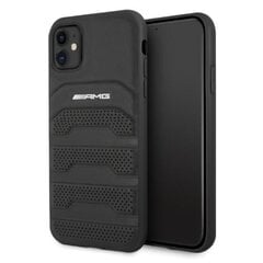 Чехол AMG для Apple iPhone 11 6,1", чёрный цена и информация | Чехлы для телефонов | pigu.lt