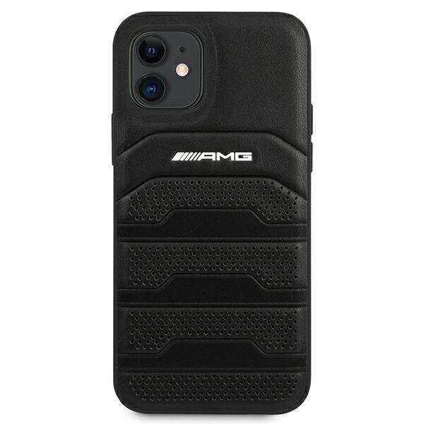 AMG AMHCP12SGSEBK skirtas iPhone 12 mini 5,4", juodas kaina ir informacija | Telefono dėklai | pigu.lt