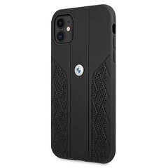 BMW Case BMHCN61RSPPK skirtas Apple iPhone 11 6.1", juodas kaina ir informacija | Telefono dėklai | pigu.lt