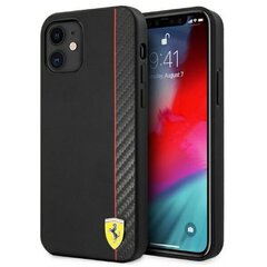 Чехол Ferrari для iPhone 12 mini 5,4" цена и информация | Чехлы для телефонов | pigu.lt