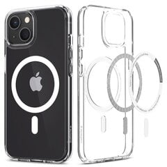 SPIGEN Ultra Hybrid Mag прочный силиконовый чехол для Apple iPhone 13 Mini прозрачный цена и информация | Чехлы для телефонов | pigu.lt