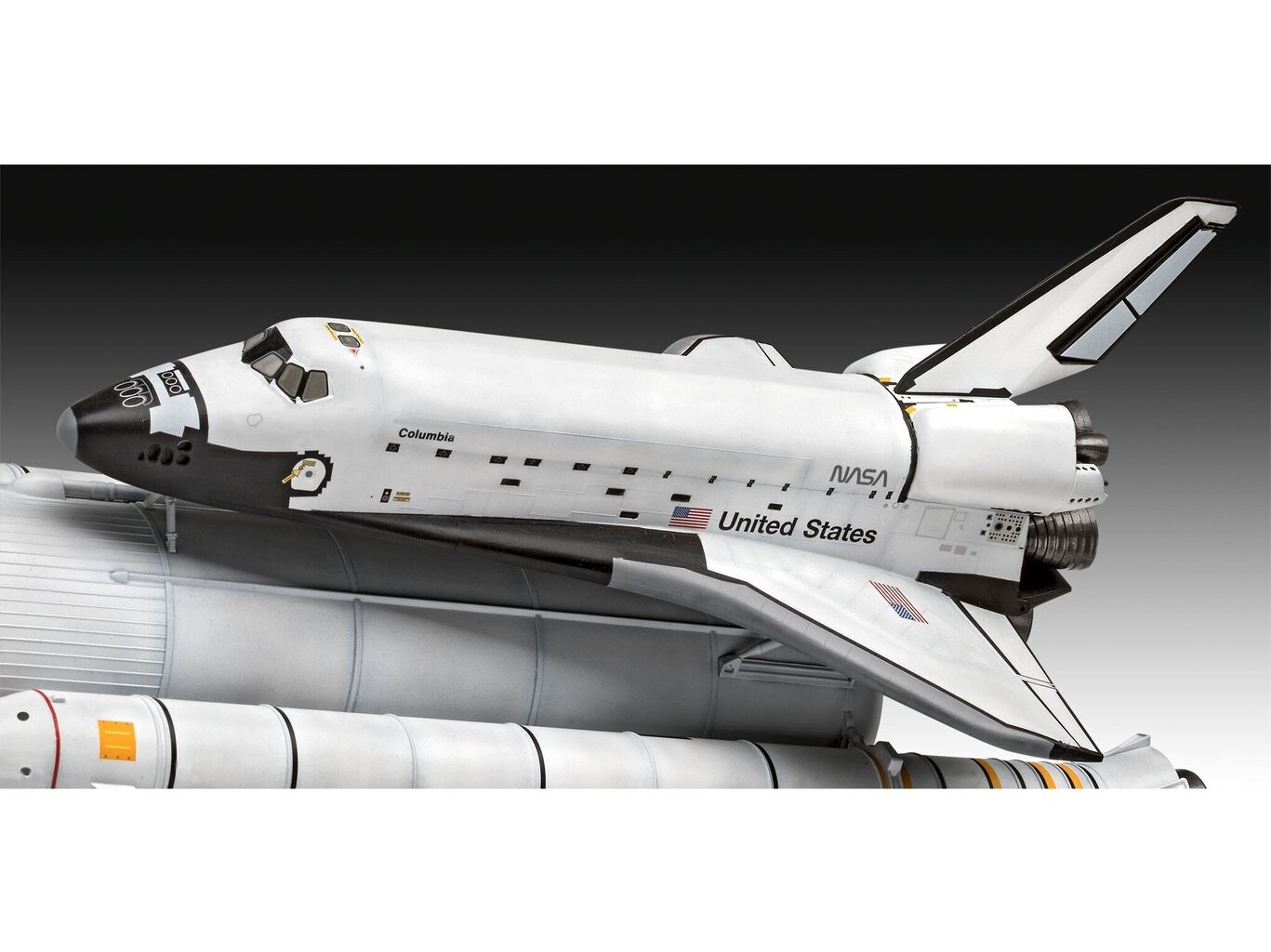Konstruktorius Revell - Space Shuttle & Booster Rockets dovanų komplektas, 1/144, 05674 kaina ir informacija | Konstruktoriai ir kaladėlės | pigu.lt