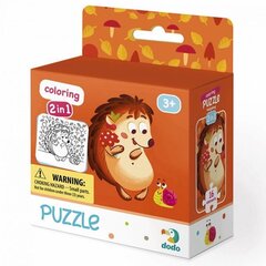 Dėlionė Ežiukas, 16 d kaina ir informacija | Dėlionės (puzzle) | pigu.lt