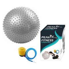 Мяч гимнастический 65 см + помпа цена и информация | Гимнастические мячи | pigu.lt
