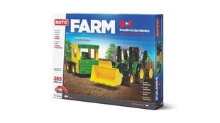 Конструктор ROTO FARM 9 в 1 - 265 деталей (сельскохозяйственная техника) цена и информация | Конструкторы и кубики | pigu.lt