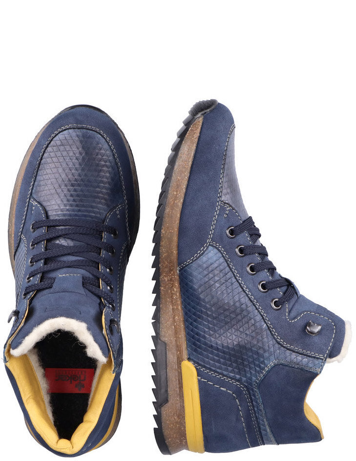 Batai vyrams Rieker, mėlyni kaina ir informacija | Vyriški batai | pigu.lt
