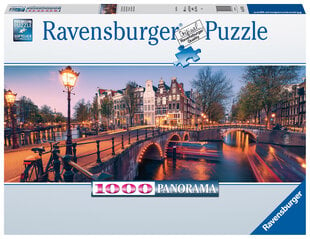Пазл Ravensburger Abendas в Амстердаме, 1000 д., 16752 цена и информация | Пазлы | pigu.lt