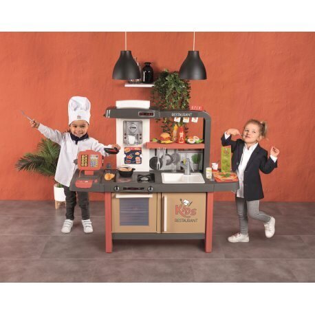 Žaislinė virtuvėlė Smoby Kids Restaurant kaina ir informacija | Žaislai mergaitėms | pigu.lt
