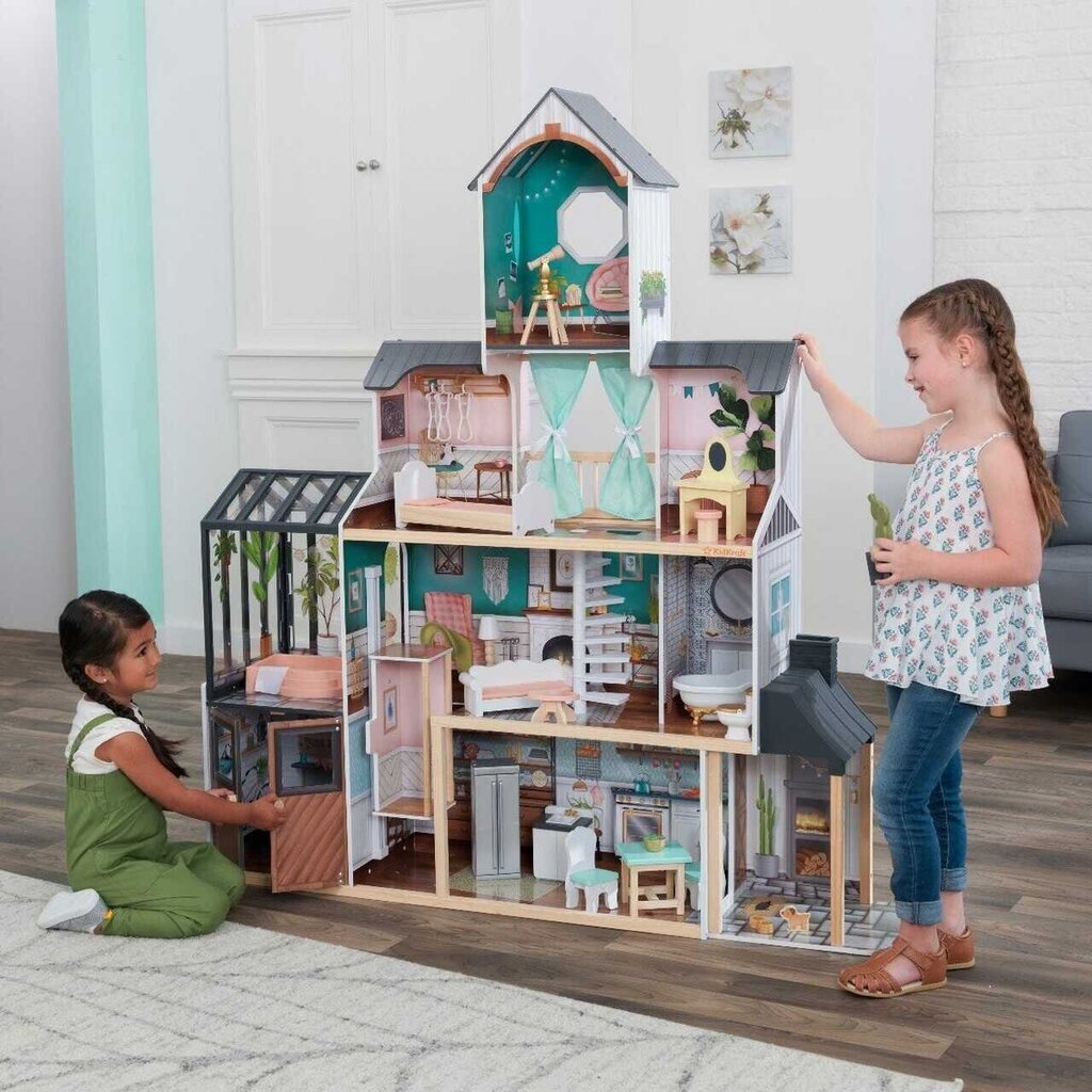 Lėlių namas Kidkraft Celeste Mansion цена и информация | Žaislai mergaitėms | pigu.lt