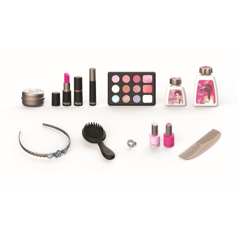 Makiažo rinkinys su lagaminėliu Smoby My Beauty Vanity kaina ir informacija | Žaislai mergaitėms | pigu.lt