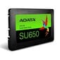 Adata Ultimate SU650, 256 GB цена и информация | Vidiniai kietieji diskai (HDD, SSD, Hybrid) | pigu.lt