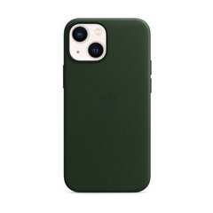 MM0J3ZM|A Apple Leather Magsafe Cover for  iPhone 13 mini Sequoia Green цена и информация | Чехлы для телефонов | pigu.lt