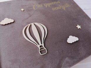 Nuotraukų albumas su oro balionu "Čia gyvena vaikystė" цена и информация | Рамки, фотоальбомы | pigu.lt