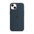 iPhone 13 Silicone Case with MagSafe, Abyss Blue