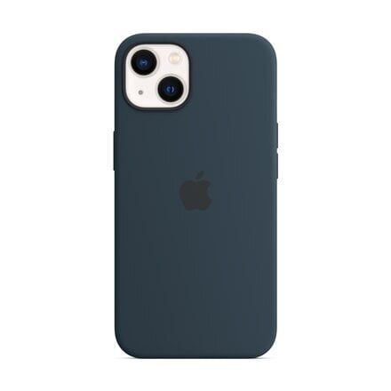 iPhone 13 Silicone Case with MagSafe, Abyss Blue kaina ir informacija | Telefono dėklai | pigu.lt