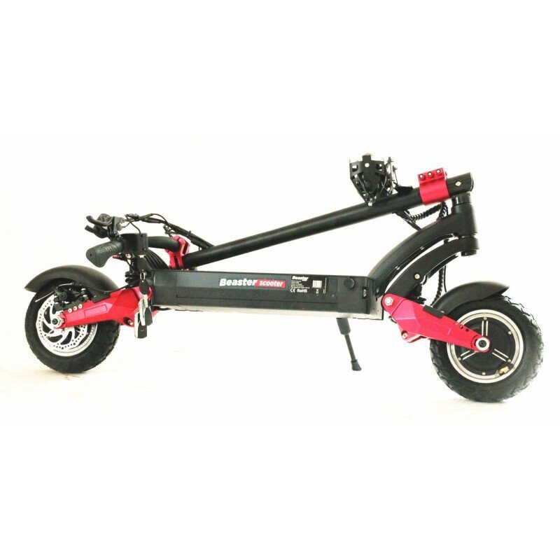 Elektrinis paspirtukas Beaster Scooter BS65, 2 x 1600 W, 52 V, 20.8 Ah kaina ir informacija | Elektriniai paspirtukai | pigu.lt