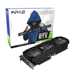 Видеокарта KFA2 38NWM3MD99RK graphics card NVIDIA GeForce RTX 3080 SG (1-Click OC) LHR 10GB GDDR6X цена и информация | Видеокарты (GPU) | pigu.lt