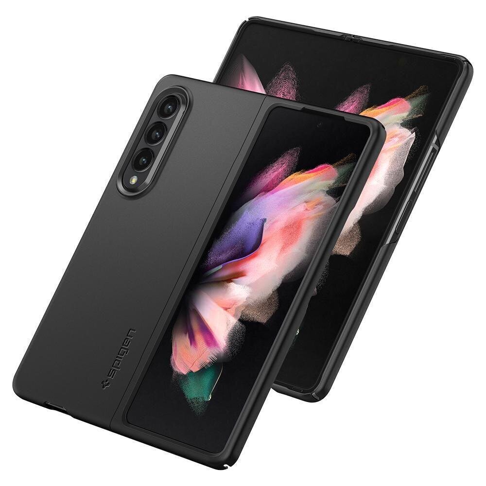 Spigen Airskin, skirtas Samsung Galaxy Z Fold 3, juodas kaina ir informacija | Telefono dėklai | pigu.lt