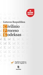 Lietuvos Respublikos civilinio proceso kodeksas kaina ir informacija | Socialinių mokslų knygos | pigu.lt