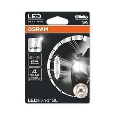 Automobilinė lemputė Osram LED Retrofit 0.5W 12V SV8.5-85, 1vnt. (L6436CW-01B) kaina ir informacija | Automobilių lemputės | pigu.lt