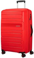 American Tourister большой чемодан Sunside Spinner 77 Exp, красный цена и информация | Чемоданы, дорожные сумки  | pigu.lt