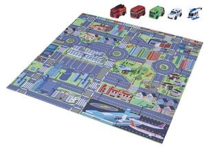 Игровой коврик TEAMSTERZ «Город» цена и информация | Игрушки для мальчиков | pigu.lt