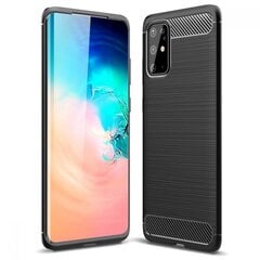 Чехол Carbon Lux Xiaomi Poco X3/X3 NFC/X3 Pro, черный цена и информация | Чехлы для телефонов | pigu.lt