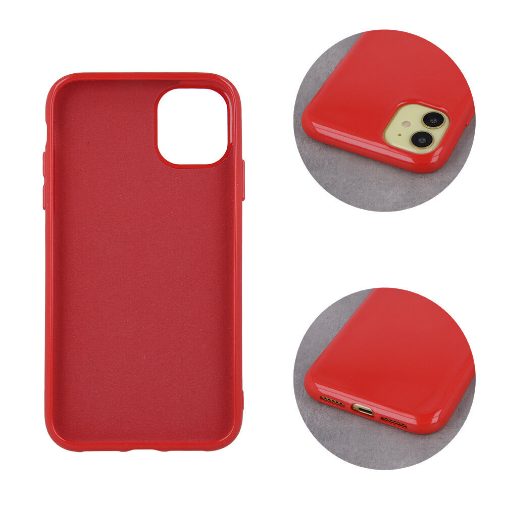 Apsauginis telefono dėklas, tinka Apple iPhone 13 mini, raudonas kaina ir informacija | Telefono dėklai | pigu.lt