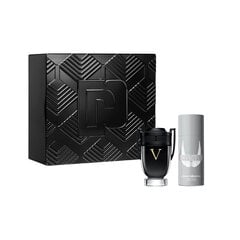 Dovanų rinkinys Paco Rabanne Invictus Victory vyrams: kvapusis vanduo, 100 ml + purškiamas dezodorantas, 150 ml kaina ir informacija | Kvepalai vyrams | pigu.lt