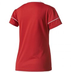 Женская футболка Adidas Squadra 17 Jersey W BJ9203, красная цена и информация | Женские футболки | pigu.lt