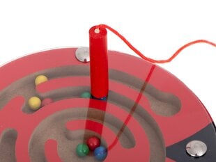 Magnetinis labirintas su kamuoliais, loginis žaidimas kaina ir informacija | Stalo žaidimai, galvosūkiai | pigu.lt