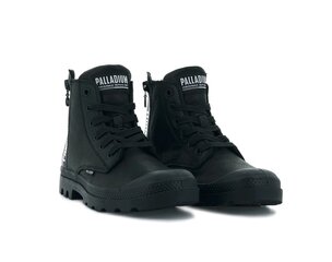 Ботинки Palladium PAMPA UBN ZIPS LTH черныйe цена и информация | Женские ботинки | pigu.lt