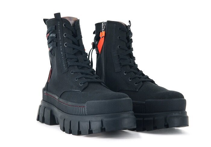 Palladium aulinukai moterims Revolt Boot TX, juodi kaina ir informacija | Aulinukai, ilgaauliai batai moterims | pigu.lt