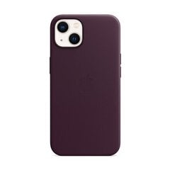 Кожаный чехол для iPhone 13 Pro с MagSafe, Dark Cherry цена и информация | Чехлы для телефонов | pigu.lt