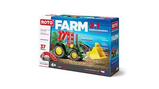 Konstruktorius Roto Farm 2in1 - traktorius- 37 dalys. kaina ir informacija | Konstruktoriai ir kaladėlės | pigu.lt