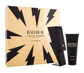 Подарочный комплект Carolina Herrera Bad Boy Le Parfum EDP для мужчин, 100 мл цена и информация | Мужские духи | pigu.lt