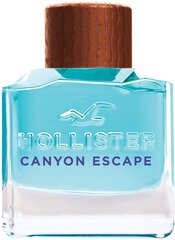 Туалетная вода Hollister Canyon Escape EDT для мужчин, 30 мл цена и информация | Мужские духи | pigu.lt