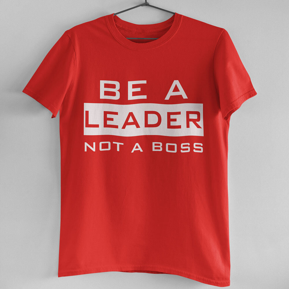 Marškinėliai "Be a leader" цена и информация | Originalūs marškinėliai | pigu.lt